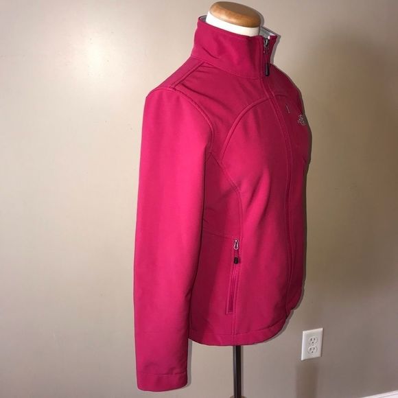 THE NORTH FACE Apex Bionic Jacket Rose Red Heather Size Small LIKE NEW - Picture 6 of 15